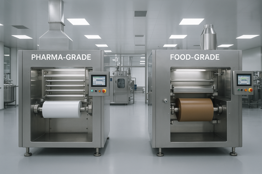 Pharma-Grade vs Food-Grade ODF Coating Equipment: What’s the Difference?