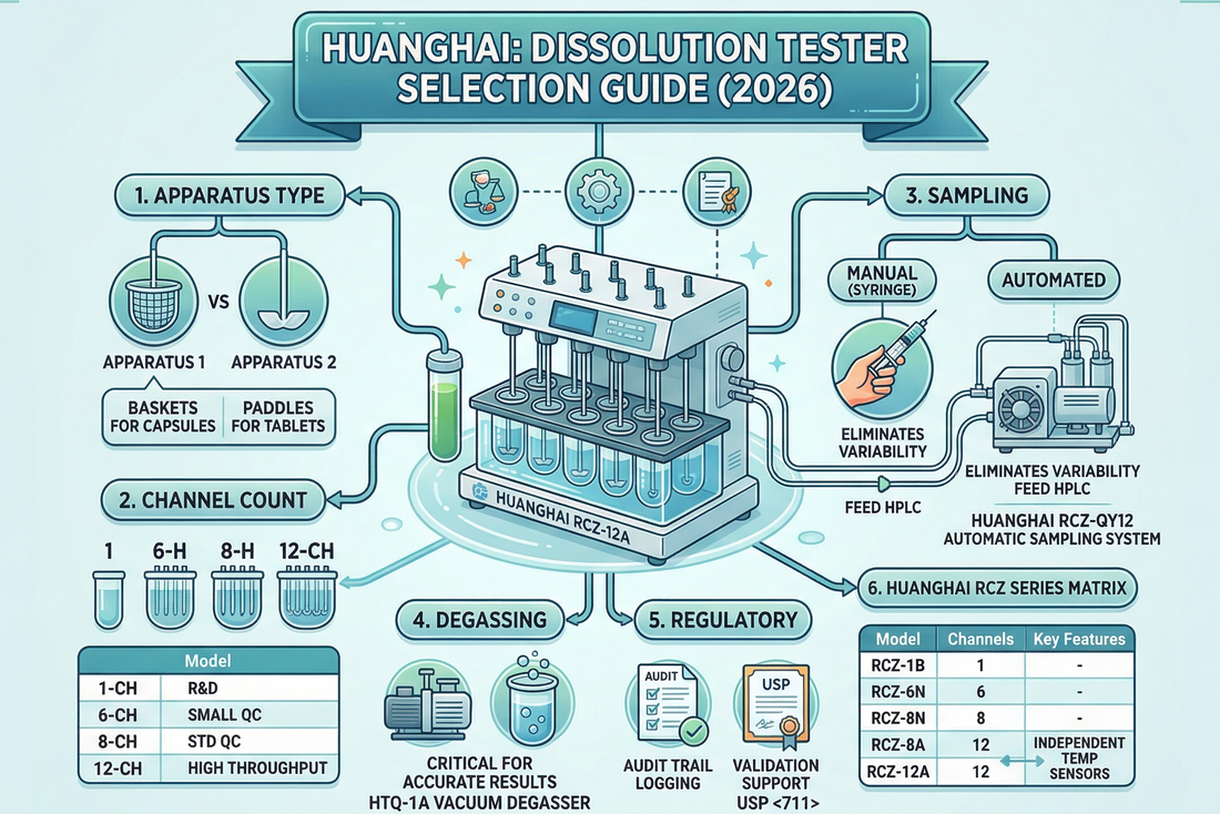 How to Choose a Pharmaceutical Dissolution Tester: Complete Buying Guide (2026)