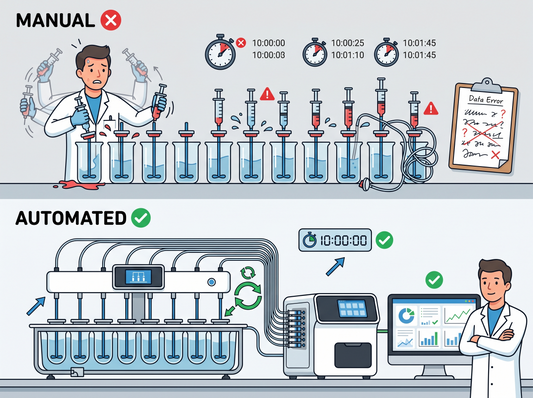 How Automated Sampling Eliminates Human Error in Dissolution Testing: RCZ-QY12 Deep Dive