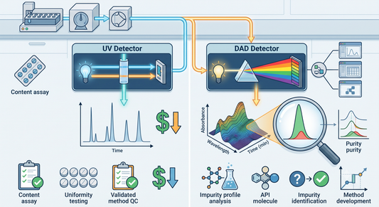 DAD vs. UV Detector: Which One Do You Need for Impurity Analysis and Peak-Purity Confirmation?