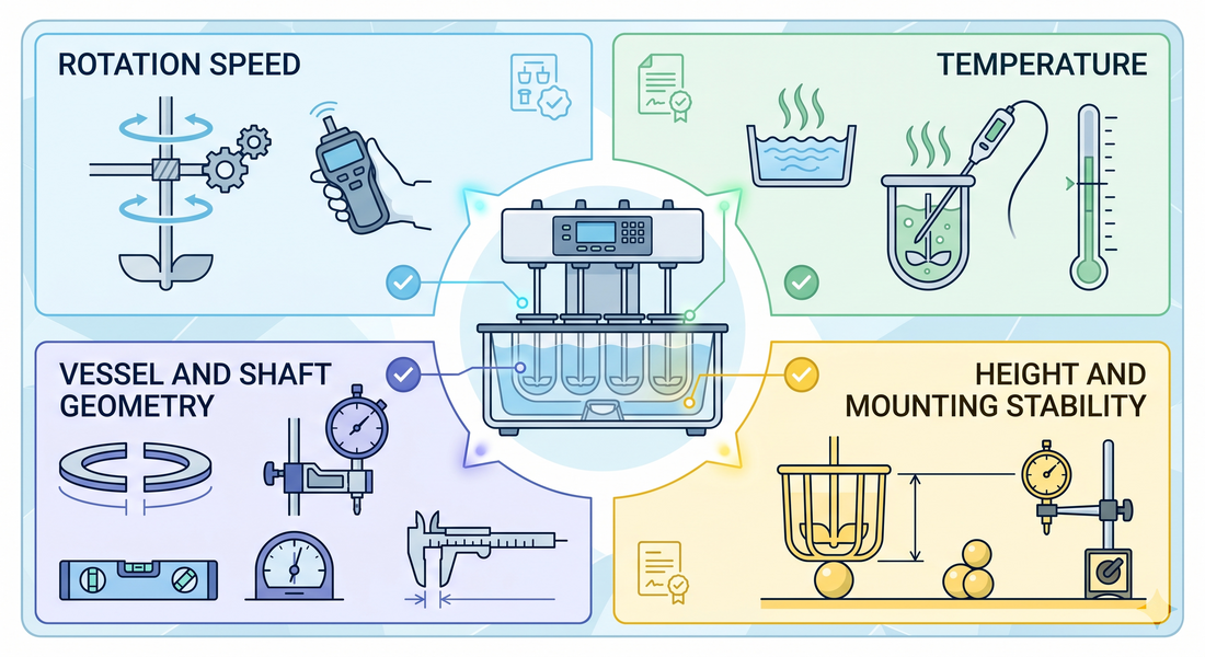 What's Actually in a Dissolution Tester Calibration Kit (and Why 11 Pieces)