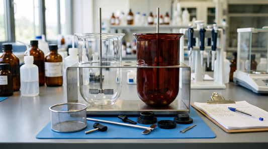Clear vs. Amber Dissolution Vessel: Same Footprint, Only the Light Protection Changes