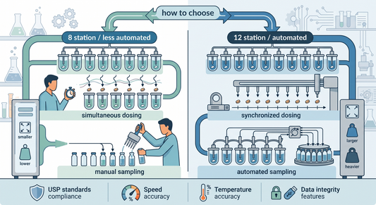 RCZ-8N vs RCZ-12A: Which Dissolution Tester Fits Your Throughput?