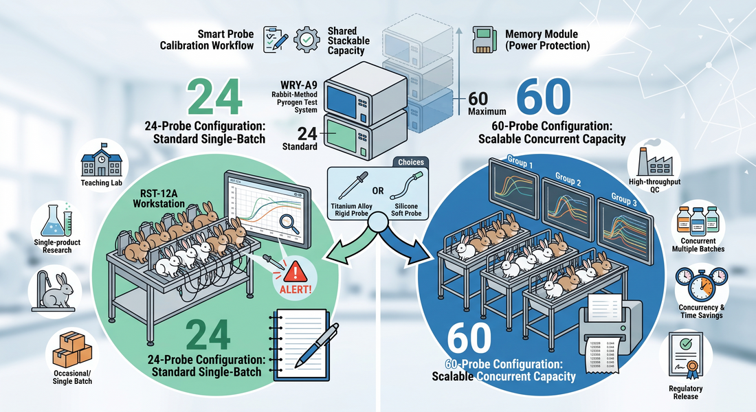 WRY-A9 Pyrogen Test System: Do You Need More Than the Standard 24 Probes?