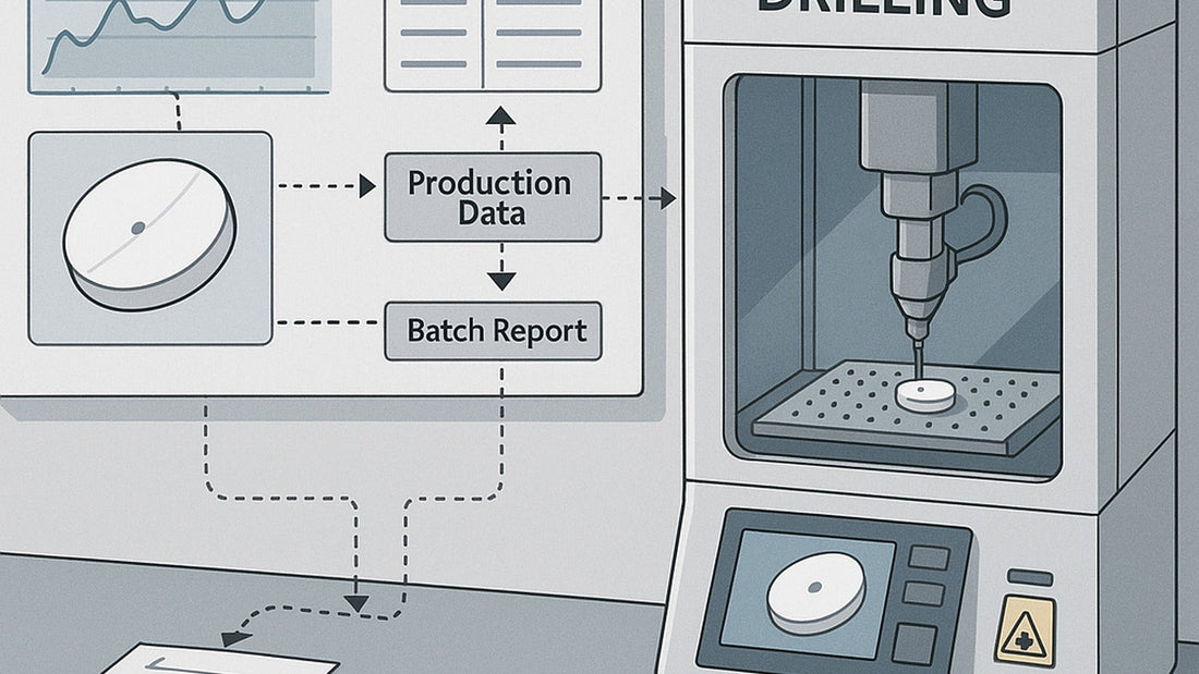 Launch Fast, Prove Consistency: New-Line Laser Drilling + MES Integration for CR Tablets