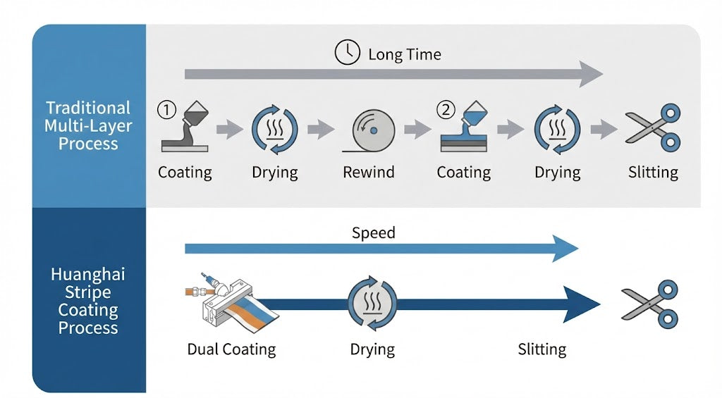 Continuous Manufacturing for Composite ODF: Multi-Formula Stripe Coating