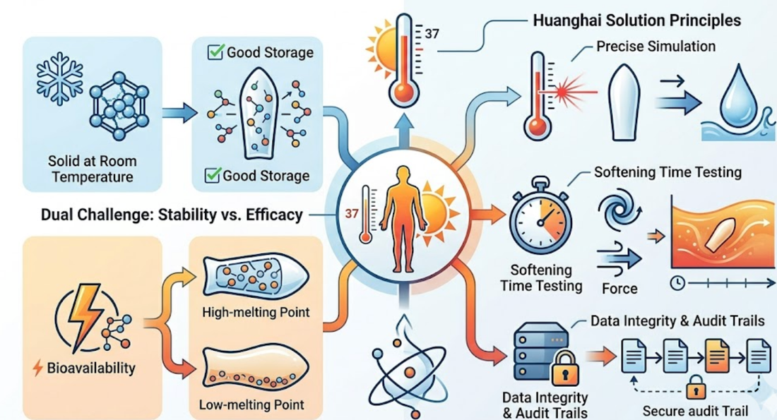 Suppository Quality Control: Melting Point and Softening Time