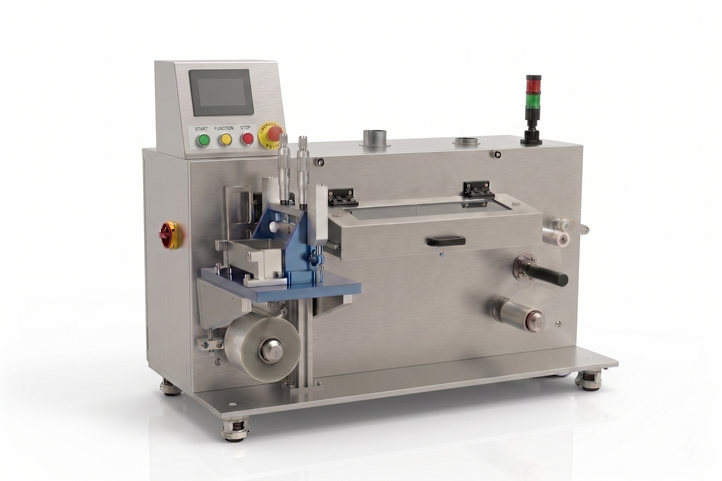 MJ150-RD ODF R&D Film Casting Unit — additional view of the coating station and control panel