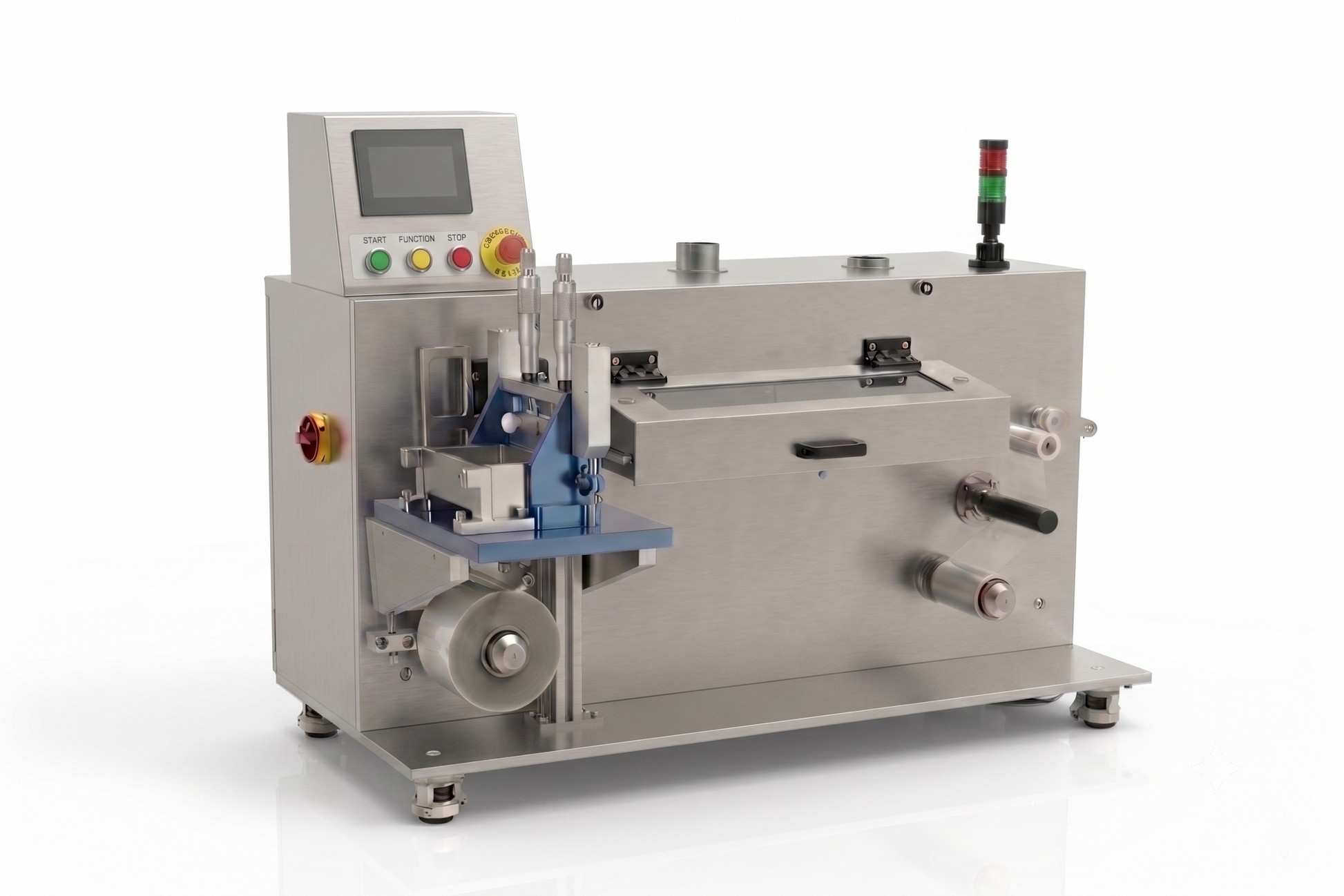 MJ150-RD ODF R&D Film Casting Unit — additional view of the coating station and control panel